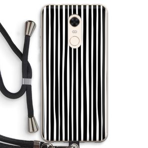 Stripes: Xiaomi Redmi 5 Transparant Hoesje met koord