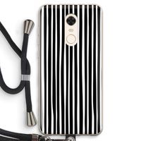 Stripes: Xiaomi Redmi 5 Transparant Hoesje met koord