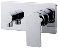 Wiesbaden Lima inbouw eenhendel douchemengkraan chroom