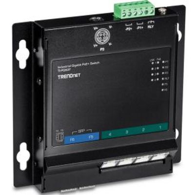Trendnet TI-PG62F netwerk-switch Gigabit Ethernet (10/100/1000) Power over Ethernet (PoE) Zwart