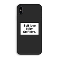 Self love: iPhone XS Biologisch afbreekbaar hoesje