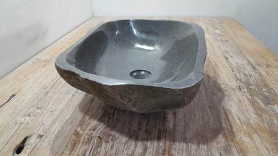 Riviersteen waskom RL250357, 54x37x15 cm
