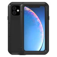 Voor iPhone 11 Pro liefde MEI metaal schokbestendig waterdichte stofdichte beschermhoes (zwart)