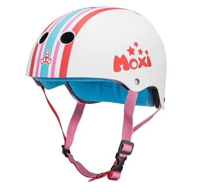The Certified Sweatsaver Moxi Stripey - Skate Helm