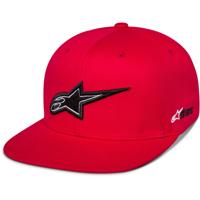 ALPINESTARS Thickness Snapback Hat, Petjes en mutsen voor de motorfietsrijder, Rood