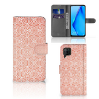 Huawei P40 Lite Telefoon Hoesje Pattern Orange