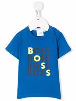 BOSS Kidswear t-shirt à logo imprimé - Bleu - thumbnail