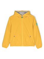 Save The Duck Kids veste zippée à patch logo - Jaune