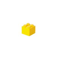 LEGO - Set van 2 - Opbergbox Mini 4, Geel - LEGO - thumbnail