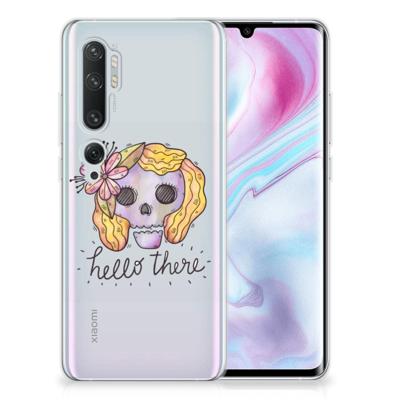 Silicone Back Case Xiaomi Mi Note 10 Pro Boho Skull Silicone Back Case Xiaomi Mi Note 10 Pro Boho Skull