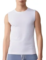 Jongens mouwloos shirt Young microfiber- Ondershirt jongens - Shirt zonder mouwen