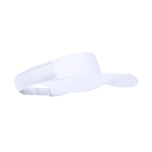 Zonneklep pet/Sunvisor - wit - voor volwassenen - Katoenen verstelbare zonnekleppen - Dames/heren