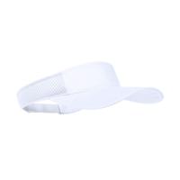 Zonneklep pet/Sunvisor - wit - voor volwassenen - Katoenen verstelbare zonnekleppen - Dames/heren