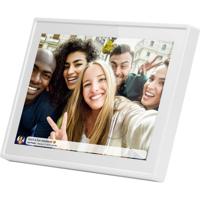 Braun Phototechnik DigiFrame 1019 WiFi weiss Digitale fotolijst 25.7 cm 10.1 inch Energielabel: C (A - G) 1280 x 800 Pixel 16 GB Wit