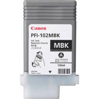 Canon Inktcartridge PFI-102MBK Origineel Matzwart 0894B001 - thumbnail