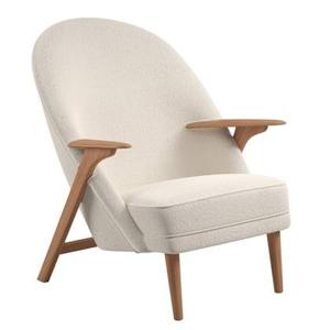 Warm Nordic Wingman fauteuil Barnum Cream