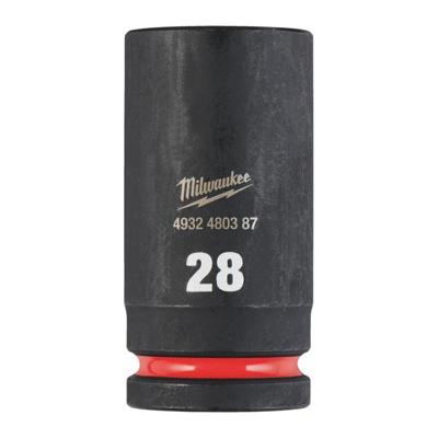 Milwaukee ShockWave™ Krachtdop 3/4" lang | 28 mm - 4932480387