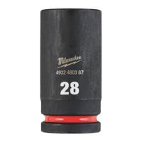 Milwaukee ShockWave™ Krachtdop 3/4" lang | 28 mm - 4932480387
