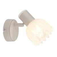 Globo WandspotPlanta zand bruin - 54317-1