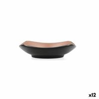 Aperitiefschaaltje Bidasoa Gio Bruin Plastic 13 x 13 cm 12 Stuks
