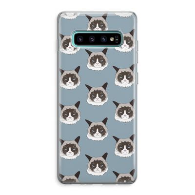 It's a Purrr Case: Samsung Galaxy S10 Plus Transparant Hoesje