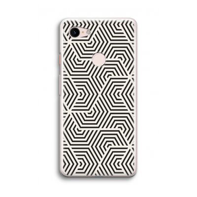 Magic pattern: Google Pixel 3 Transparant Hoesje