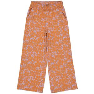 Quapi Meisjes broek - Doris - AOP Oranje bloemen