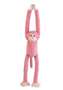 Pluche hangende knuffels aapjes 55 cm