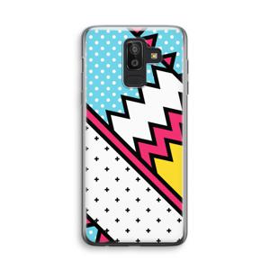 Pop Art #2: Samsung Galaxy J8 (2018) Transparant Hoesje