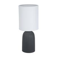 Bureaulamp Versa Zwart Katoen Keramisch 40 W 15 x 36 cm