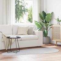 VidaXL Vloerkleden huarte grijs 100 x 200 cm polyester