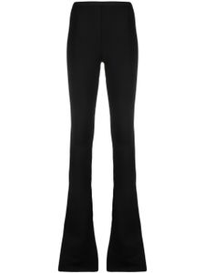 Rick Owens Lilies pantalon évasé à taille haute - Noir