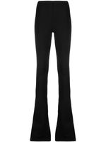 Rick Owens Lilies pantalon évasé à taille haute - Noir