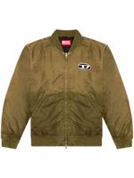 Diesel veste bomber J-Kepes à plaque logo - Vert - thumbnail