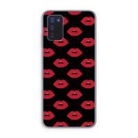 Lips: Samsung Galaxy A03s Transparant Hoesje