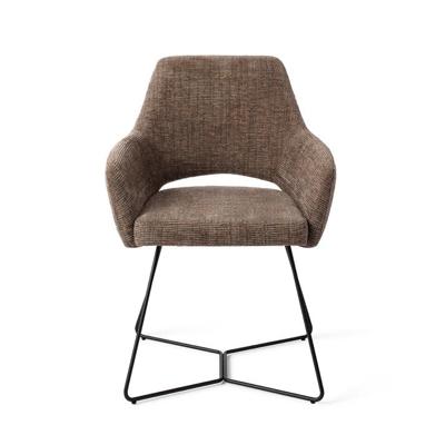 Yanai Eetkamerstoel - Beehive Black