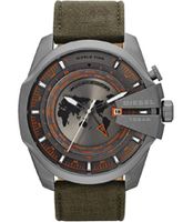 Horlogeband Diesel DZ4307 Leder Groen 26mm