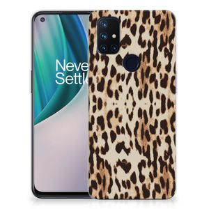 OnePlus Nord N10 5G TPU Hoesje Leopard