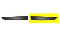 Bumperlijst Links Voor -2/08 Zwart 3792581
