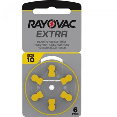 Rayovac Extra 10 Hoortoestelbatterijen