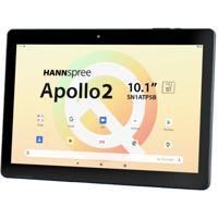 Hannspree Apollo 2 WiFi 32 GB Zwart Android tablet 25.7 cm (10.1 inch) 2 GHz MediaTek Android 10 1280 x 800 Pixel