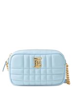 Burberry mini sac à bandoulière Lola à design matelassé - Bleu