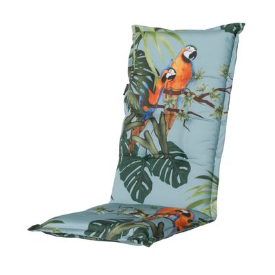 Madison Tuinstoelkussen Hoge Rug Riff Blauw - 123 x 50cm