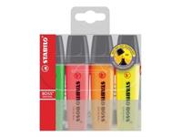 Stabilo boss original markeerstift, etui van (4 stuks)