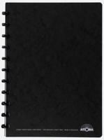 Atoma meetingbook, ft A4, zwart, geruit 5 mm