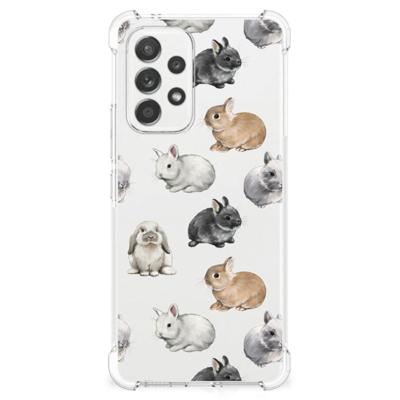 Case Anti-shock voor Samsung Galaxy A53 5G Konijntjes