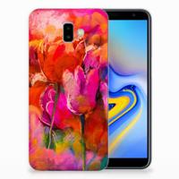 Smartphone hoesje Samsung Galaxy J6 Plus (2018) Tulips