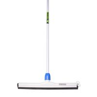 MM Eurotool Vloertrekker kunststof 45cm zwart rubber mm steel 140cm