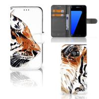 Hoesje Samsung Galaxy S7 Edge Watercolor Tiger
