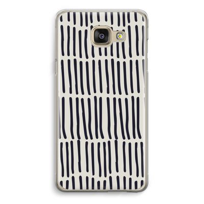 Moroccan stripes: Samsung Galaxy A5 (2016) Transparant Hoesje